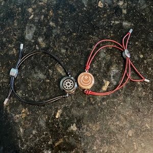 Totwoo smart bracelet set of 2 star and moon